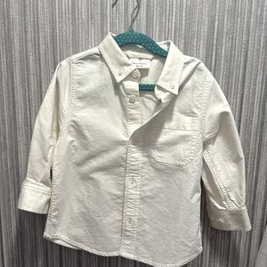 Toddler Boy Hanna Andersson White Button Down